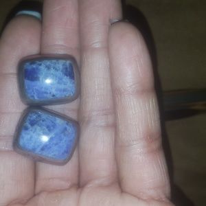 Sterling silver earring